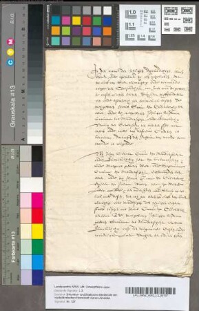 Huwelijksvoorwaarden van Floris, Grave te Culemborg, en Filippa Sidonia, Gravinne van Manderscheid en Blankheim, 17 Juli 1571. Gelijktijdig afschrift.