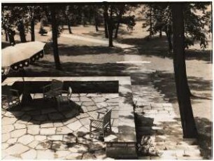 Garten von Bauer, Rhode: Sitzplatz