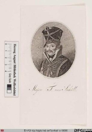 Bildnis Ferdinand (Baptista) von Schill