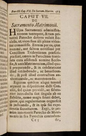 413-422, Hujus Sacramenti administrationem ...