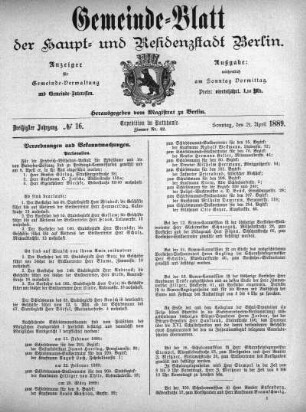 1889,16: No. 16, 21. April 1889