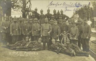 Gruß aus Frankreich 1914/15.