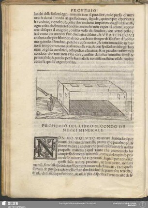 [Libro Secondo De Mezzi Minerali]