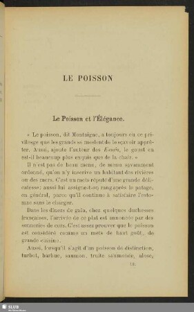 Le Poisson