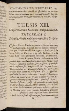 153-168, Thesis XIII