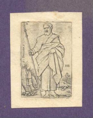 "S. Thomas" (kleines Andachtsbild)