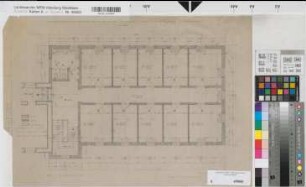 Arnsberg, Verwaltungsgericht, 1. Obergeschoss, Grundriss