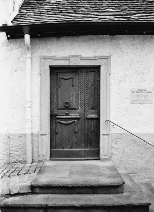 Ehem. Lorscher Klosterhof, Stadtmuseum; Bensheim, Marktplatz 13
