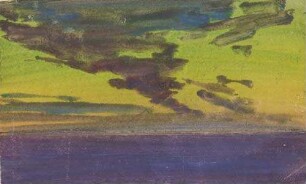 Nach Sonnenuntergang an der Afrikanischen Küste