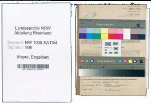 Entnazifizierung Engelbert Meyer , geb. 03.01.1897 (Kaufmann)