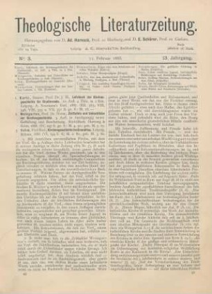 49-55 [Rezension] Weingarten, Herm., Zeittafeln und Ueberblicke zur Kirchengeschichte. 3. Aufl
