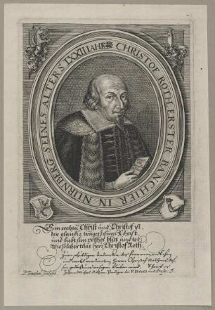 Bildnis des Christof Roth