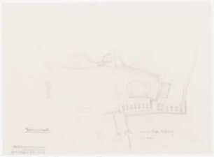 Friedhöfe Ozorkow: Lageplan 1:5000