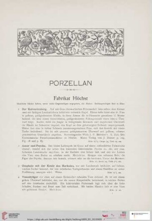 Porzellan (Nr. 1-62)