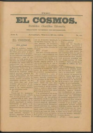 El cosmos.