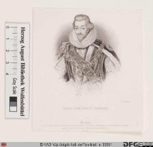 Bildnis Robert Cecil, 1605 1. Earl of Salisbury