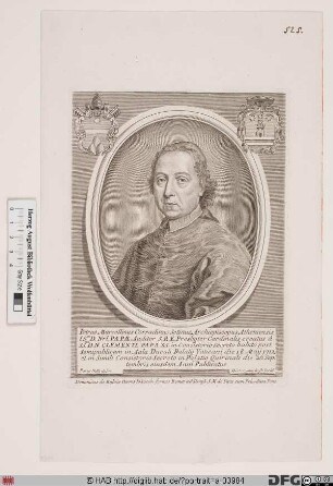 Bildnis Pietro Marcellino Corradini