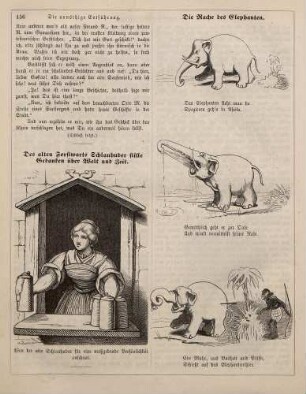 "Des alten Forstwarts Schlauhuber stille Gedanken über Welt und Zeit" "Die Rache des Elephanten"