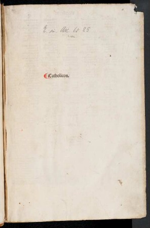 Catholicon
