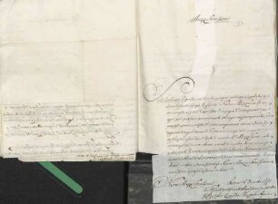 Leopoldo Mazzoni an Karoline Luise von Baden (Rom)