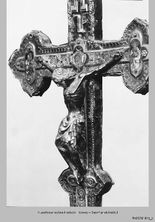 Kreuzreliquiar : Corpus Christi