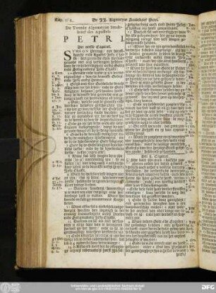 De Tweede Algemeyne Sendtbrief des Apostels Petri.