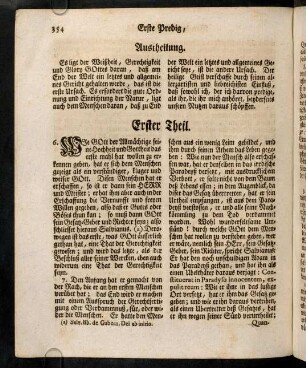 354-361, Erster Theil