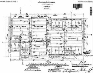 Breitenholz: Empfangsgebäude Grundriss Erdgeschoß
