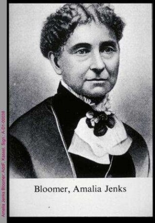 Porträt von Amelia Jenks Bloomer