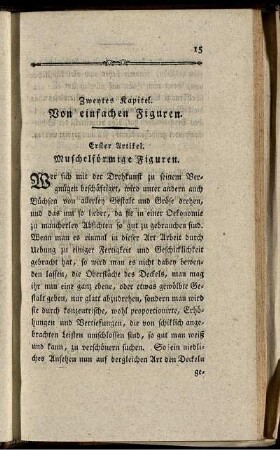 Zweytes Kapitel. Von einfachen Figuren
