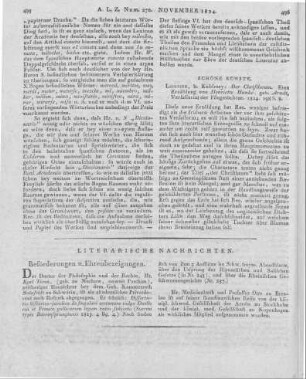Hanke, H.: Der Christbaum. Eine Erzählung. Liegnitz: Kuhlmey 1824