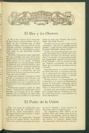 El Rey y los Obreros
