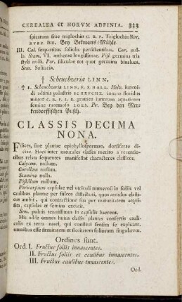 Classis Decima Nona.
