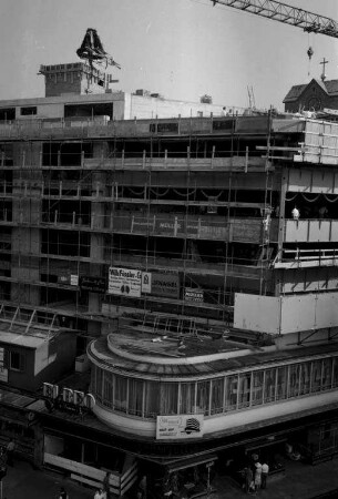 Richtfest für den Neubau in der Herrenstraße 179 - 179 a Ecke Herrenstraße.