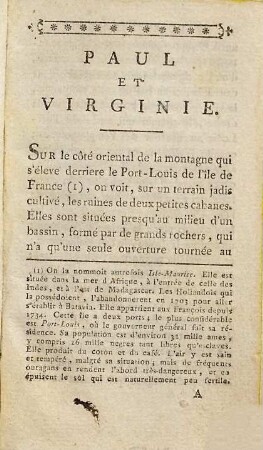 Paul Et Virginie