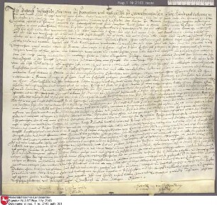 1612, Diederich von Zesterfleth verpfändet dem Bremer Domcapitel alle seine Güter