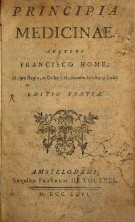 Principia Medicinae