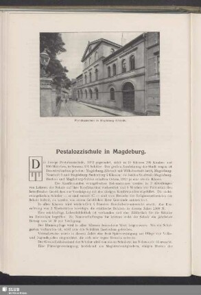 Pestalozzischule in Magdeburg