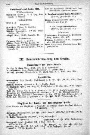 Gemeindeverwaltung von Berlin