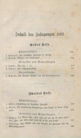 807-809 Inhaltsverzeichnis Hefte 1-4