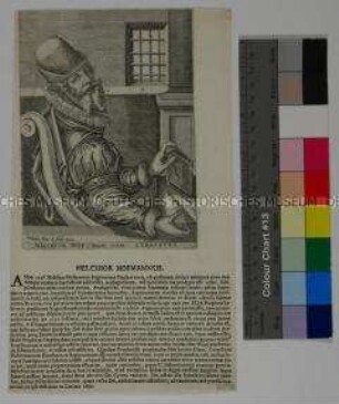 Porträt des Wiedertäufers Melchior Hoffmann