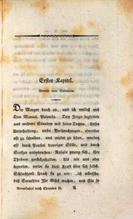 Die Brautfahrt in Spanien : ein komischer Roman ; in zwei Theilen, 2