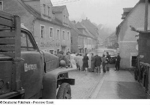 Evakuierung von Bewohnern