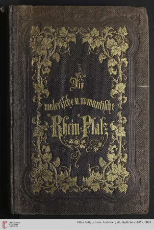 Die malerische und romantische Rhein-Pfalz : dargestellt in Original-Ansichten in Stahlstich von Deutschlands bedeutendsten Künstlern