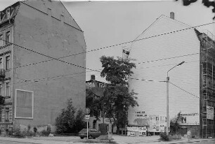 Grundstück an der Ecke Alaunstraße