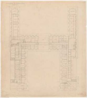 Dienstwohnung des Reichsaußenministers Joachim von Ribbentrop, Berlin-Mitte Umbau: Grundriss DG 1:100