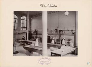 Provinzial-Irrenanstalt, Conradstein Wirtschaftsgebäude mit Koch- und Waschküche: Innenansicht Waschküche
