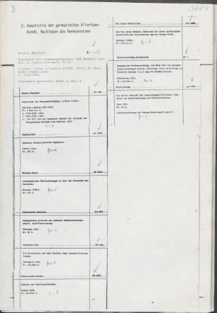 2. Geschichte der germanischen Altertumskunde, Nachleben des Germanentums