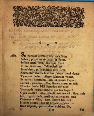 Arca Foederis In Patriam Redvx Sev Adplavsvs Excellentissimo Reverendissimo, Perillvstri, Ac Amplissimo Domino Domino Avgvstino Ord. SS. P. Ben. ... Adornatvs