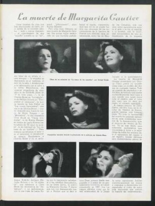 La muerte de Margarita Gautier